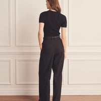 Super Fine Cashmere Shrunken T-Shirt