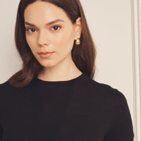 Super Fine Cashmere Shrunken T-Shirt