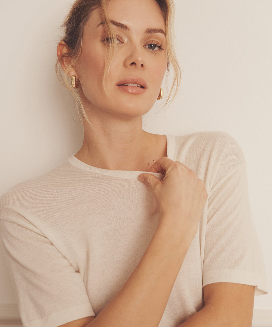 Super Fine Cashmere T-Shirt