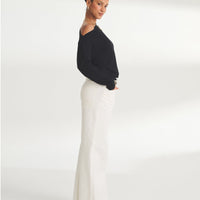 Super Fine Cashmere Asymmetrical Top