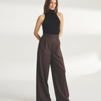 Super Fine Cashmere Sleeveless Turtleneck