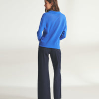 Featherweight Cashmere Polo Sweater