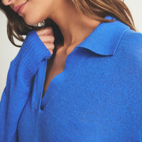 Featherweight Cashmere Polo Sweater