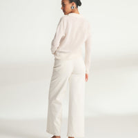 Featherweight Cashmere Polo Sweater