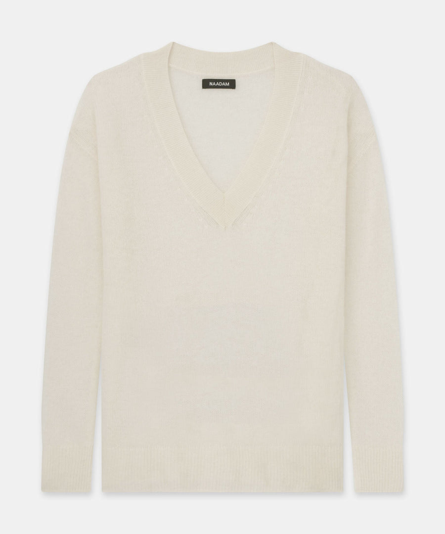 Featherweight Cashmere V-Neck