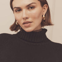 Luxe Cashmere Turtleneck Dress