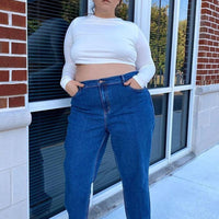 I Got It From My Mama Jeans - Dark Denim