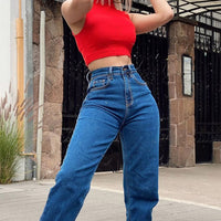 I Got It From My Mama Jeans - Dark Denim