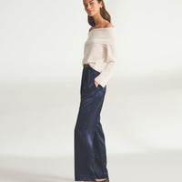 Lightweight Cashmere Off The Shoulder Top