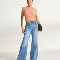 Lightweight Cashmere Short Sleeve Sweater