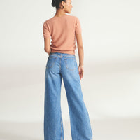 Lightweight Cashmere Short Sleeve Sweater