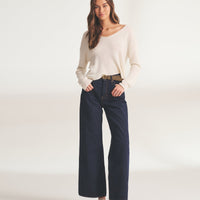 Lightweight Cashmere V-Neck Sweater