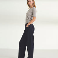 Lightweight Cashmere Short Sleeve Sweater
