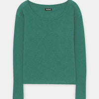 Lightweight Cashmere Boatneck Sweater