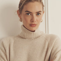 Luxe Cashmere Turtleneck Dress
