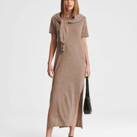 Super Fine Cashmere T-Shirt Dress