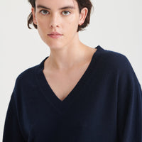 Signature Cashmere V-Neck Dress