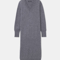 Signature Cashmere V-Neck Dress