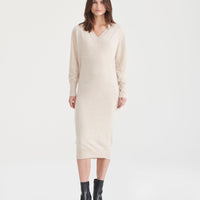 Signature Cashmere V-Neck Dress