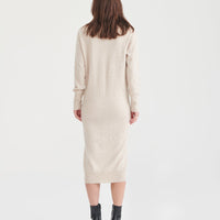 Signature Cashmere V-Neck Dress