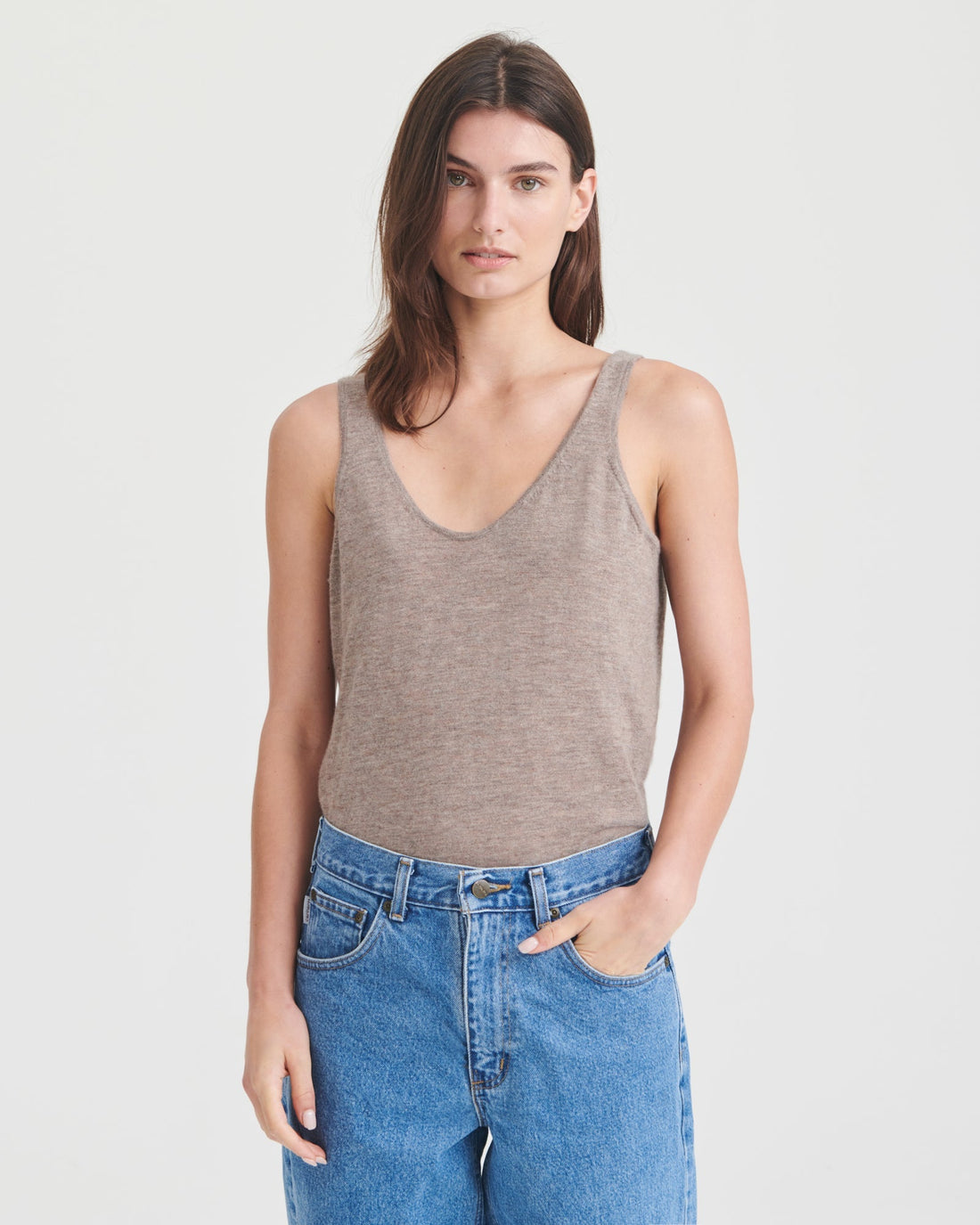 Super Fine Cashmere Tank