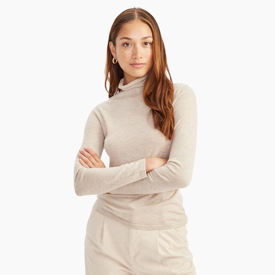 Super Fine Cashmere Turtleneck