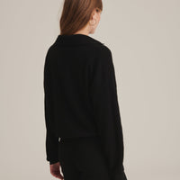 Signature Cashmere Polo Sweater