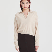 Signature Cashmere Polo Sweater