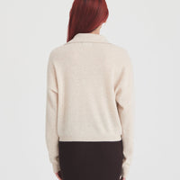 Signature Cashmere Polo Sweater
