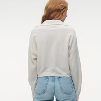 Signature Cashmere Polo Sweater