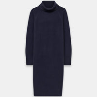 Luxe Cashmere Turtleneck Dress