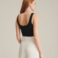 Modal Cashmere Sleeveless Bodysuit