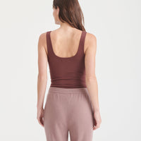 Modal Cashmere Sleeveless Bodysuit