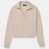 Signature Cashmere Polo Sweater