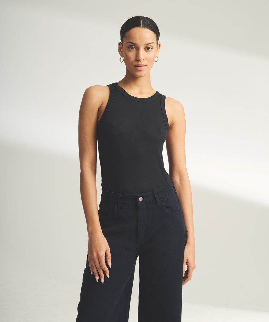 Baby Rib Cropped Tank