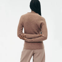 Lightweight Cashmere Ribbed Sweater