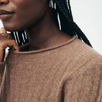 Lightweight Cashmere Ribbed Sweater