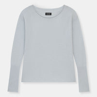Lightweight Cashmere Boatneck Sweater