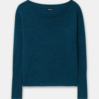 Lightweight Cashmere Boatneck Sweater