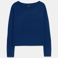 Lightweight Cashmere Boatneck Sweater