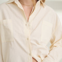 Organic Cotton Button Up Shirt