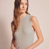 Baby Rib Midi Dress