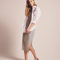 Baby Rib Midi Dress