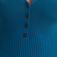 Silk Cashmere Polo Mini Dress
