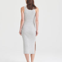 Silk Cashmere Midi Tank Dress