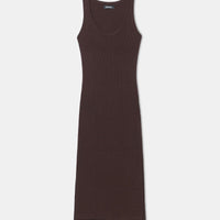 Silk Cashmere Midi Tank Dress