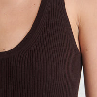 Silk Cashmere Midi Tank Dress