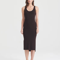 Silk Cashmere Midi Tank Dress