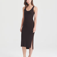 Silk Cashmere Midi Tank Dress