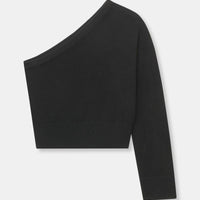 Signature Cashmere One Shoulder Sweater